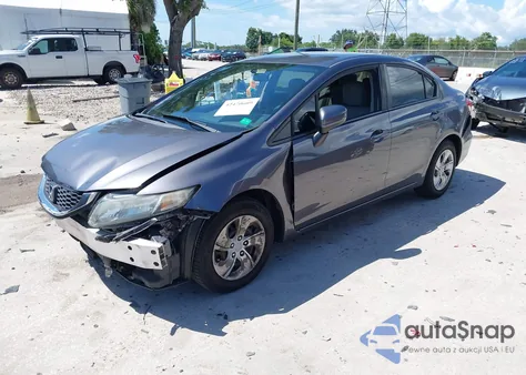 2015 Honda Civic Lx from USA, damaged, VIN 19XFB2F53FE111466
